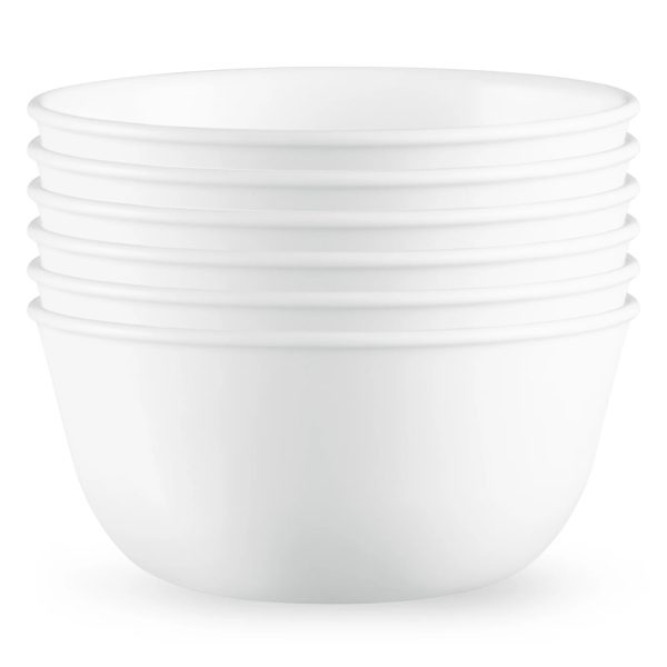 Corelle Dinnerware- Lightweight Winter Frost White 28-ounce Large Soup Bowls, 6-pack Corelle Dinnerware- Lightweight Winter Frost White 28-ounce Large Soup Bowls, 6-pack