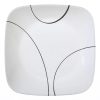 Corelle Dinnerware- Lightweight Simple Lines 9 Salad Plate