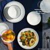 Corelle Dinnerware- Lightweight Caspian Lace 18-piece Dinnerware Set, Service for 6