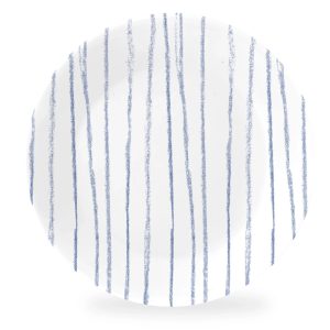 Corelle Dinnerware- Lightweight Botanical Stripes 32-piece Dinnerware Set, Service for 8