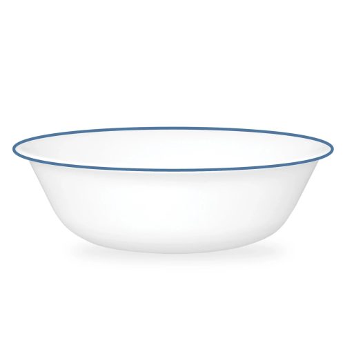 Corelle Dinnerware- Lightweight Botanical Stripes 6.75 Appetizer Plate