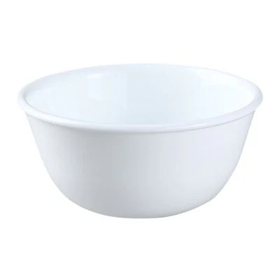 Corelle Dinnerware- Lightweight Winter Frost White 12-ounce Rice Bowl