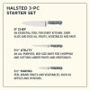 Corelle Dinnerware- Lightweight Halsted 3-piece Knife Set