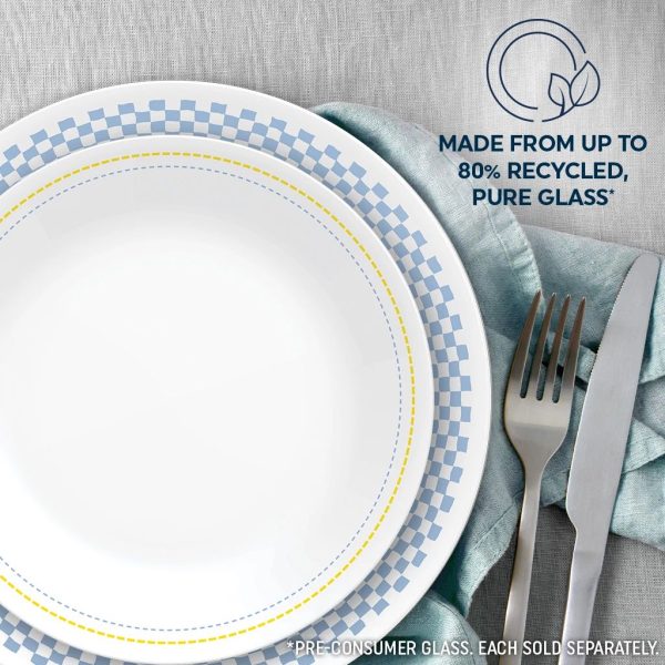Corelle Dinnerware- Lightweight Amelia 8.5 Salad Plate