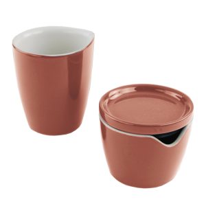 Corelle Dinnerware- Lightweight Powder Cream and Sugar Set