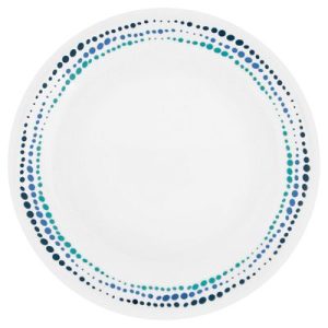 Corelle Dinnerware- Lightweight Ocean Blues 6.75 Appetizer Plate