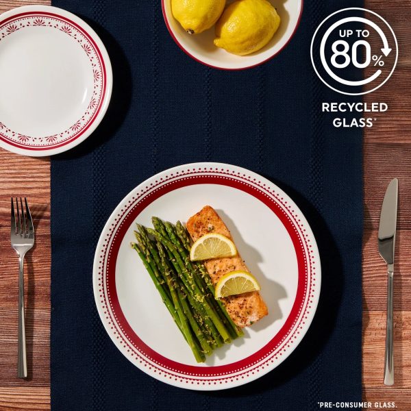 Corelle Dinnerware- Lightweight Sadie 10.25 Dinner Plate