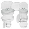 Corelle Dinnerware- Lightweight French White® 18-piece Round & Oval Set