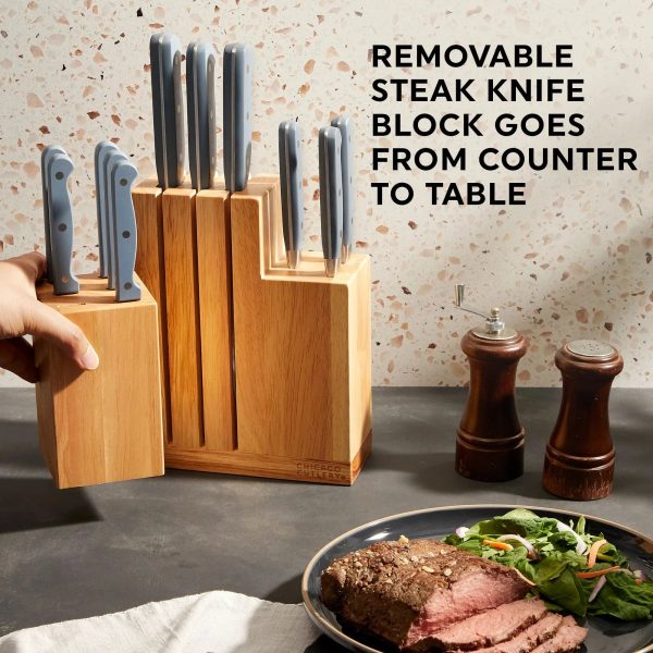 Corelle Dinnerware- Lightweight Halsted 14-piece Modular Block Set