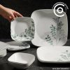 Corelle Dinnerware- Lightweight Square Amalie 6.5 Appetizer Plate