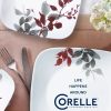 Corelle Dinnerware- Lightweight Kyoto Leaves 16-piece Dinnerware Set, Service for 4