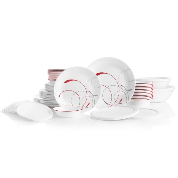 Corelle Dinnerware- Lightweight Classic Splendor 78-piece Dinnerware Set, Service for 12