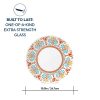 Corelle Dinnerware- Lightweight Global Collection Terracotta Dreams 10.25 Dinner Plate