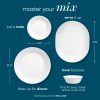 Corelle Dinnerware- Lightweight Winter Frost White 38-piece Dinnerware Set, Service for 12