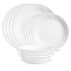Corelle Dinnerware- Lightweight Bella Faenza 12-piece Dinnerware Set, Service for 4