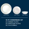 Corelle Dinnerware- Lightweight Knox 18-piece Dinnerware Set, Service for 6 Corelle Dinnerware- Lightweight Knox 18-piece Dinnerware Set, Service for 6
