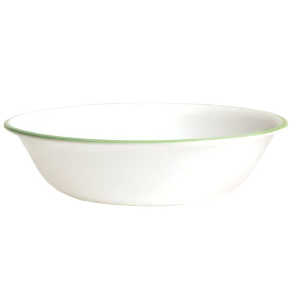 Corelle Dinnerware- Lightweight Spring Blossom Green 18-ounce Cereal Bowl