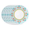 Corelle Dinnerware- Lightweight Global Collection Terracotta Dreams, 8.5″ Salad Plates, 6-pack