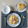 Corelle Dinnerware- Lightweight Salt Wash 12-piece Dinnerware Set, Service for 4
