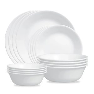 Corelle Dinnerware- Lightweight Winter Frost White 16-ounce Small Soup Bowl