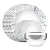 Corelle Dinnerware- Lightweight Arica 18-piece Dinnerware Set, Service for 6