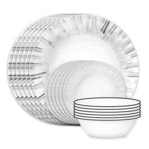 Corelle Dinnerware- Lightweight Artemis 12-piece Dinnerware Set, Service for 4