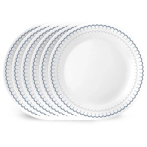 Corelle Dinnerware- Lightweight Caspian Lace 10.25 Dinner Plate