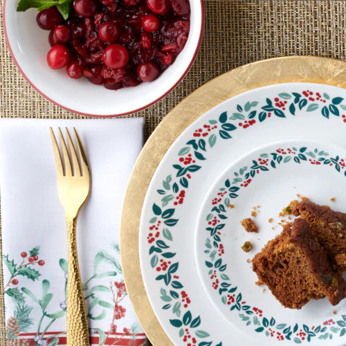 Corelle Dinnerware- Lightweight Winter Berries 18-pc Dinnerware Set, Service for 6