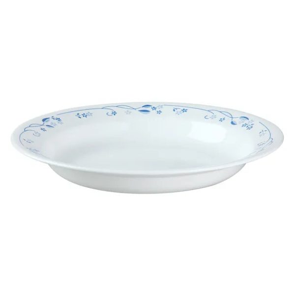 Corelle Dinnerware- Lightweight Provincial Blue 15-ounce Rimmed Cereal Bowl