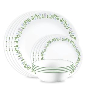 Corelle Dinnerware- Lightweight Brushed Silver 8.5 Salad Plate
