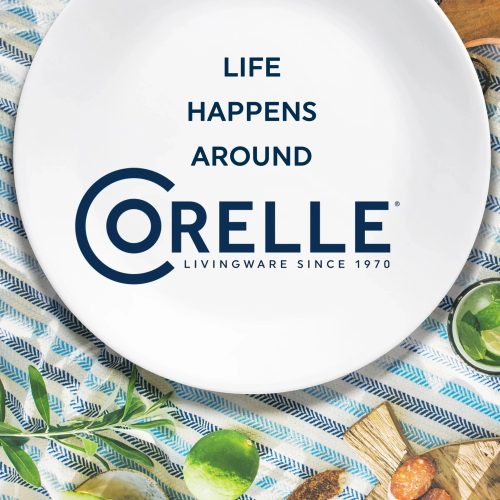 Corelle Dinnerware- Lightweight Winter Frost White 30-ounce Versa Meal Bowl