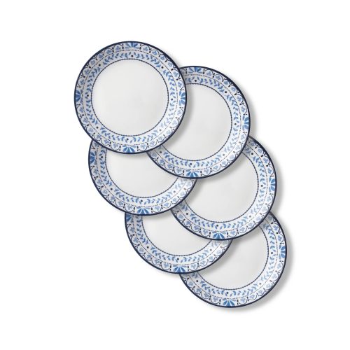 Corelle Dinnerware- Lightweight Square Splendor 10.5 Dinner Plates, 6-pack