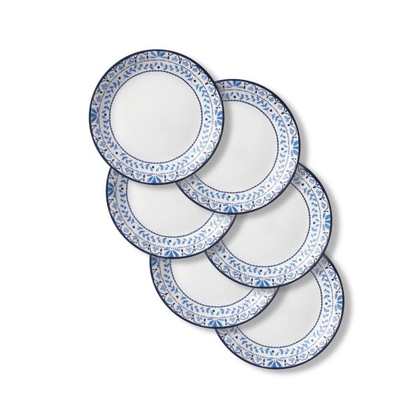 Corelle Dinnerware- Lightweight Portofino 8.5 Salad Plates, 6-pack