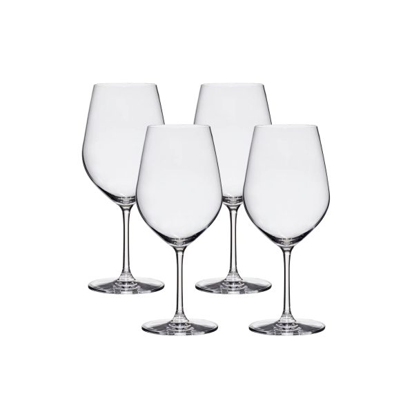 Corelle Dinnerware- Lightweight Tokyo Temptation Bordeaux Glasses (4-Pieces), 21-ounce, Dishwasher Safe, Lead-free Crystalline Corelle Dinnerware- Lightweight Tokyo Temptation Bordeaux Glasses (4-Pieces), 21-ounce, Dishwasher Safe, Lead-free Crystalline