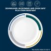 Corelle Dinnerware- Lightweight Color Block 10.25 Dinner Plate