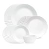 Corelle Dinnerware- Lightweight Shimmering White 32-piece Dinnerware Set, Service for 8