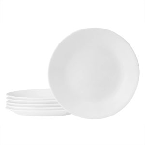 Corelle Dinnerware- Lightweight Winter Frost White 6.75 Appetizer Plate