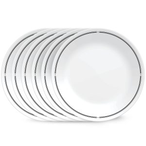 Corelle Dinnerware- Lightweight Brilliant Blue Banded 2-quart Serving Bowls, 2-pack