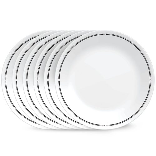 Corelle Dinnerware- Lightweight Brasserie 8.5 Salad Plate, 6-pack
