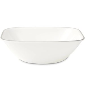 Corelle Dinnerware- Lightweight Square Wandering Grove 9 Salad Plate