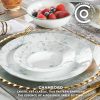 Corelle Dinnerware- Lightweight Chambord 18-piece Dinnerware Set, Service for 6