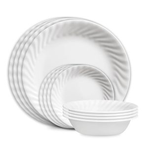 Corelle Dinnerware- Lightweight Enhancements 18-ounce Glass Cereal/Soup Bowl