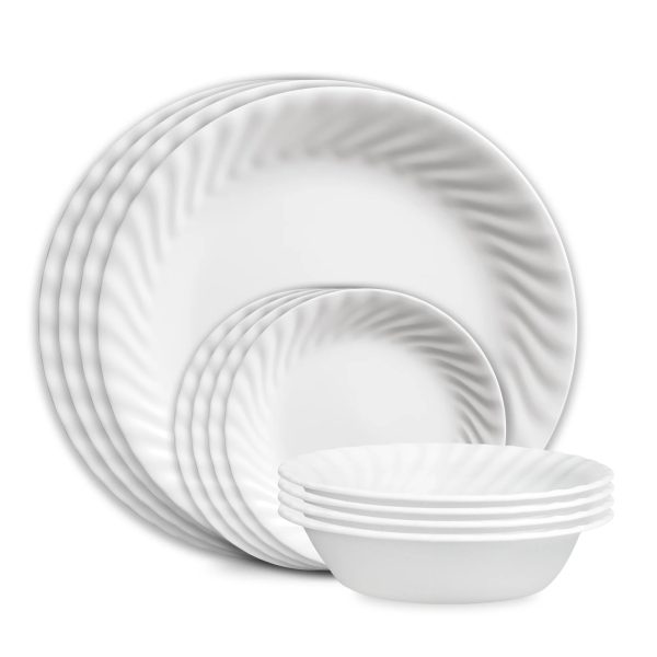 Corelle Dinnerware- Lightweight Enhancements 12-piece Dinnerware Set, Service for 4