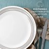 Corelle Dinnerware- Lightweight Brushed Silver 8.5 Salad Plate