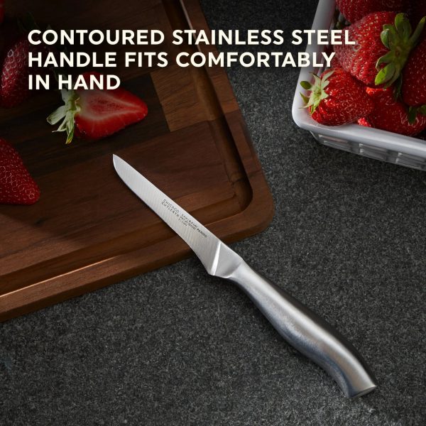 Corelle Dinnerware- Lightweight Insignia Steel? Guided Grip 2-piece Knife Set Corelle Dinnerware- Lightweight Insignia Steel® Guided Grip 2-piece Knife Set