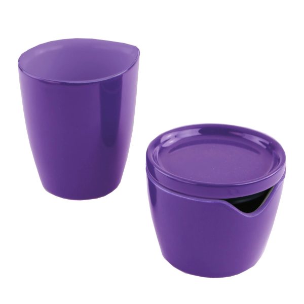 Corelle Dinnerware- Lightweight Twilight Cream and Sugar Set