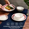 Corelle Dinnerware- Lightweight Sadie 16-piece Dinnerware Set, Service for 4