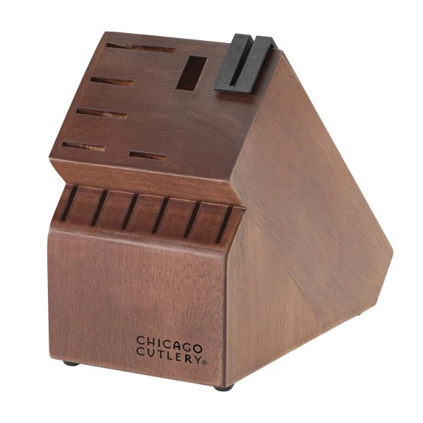 Corelle Dinnerware- Lightweight Signature Edge Walnut 13-piece Knife Block Set Corelle Dinnerware- Lightweight Signature Edge Walnut 13-piece Knife Block Set