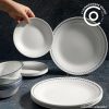 Corelle Dinnerware- Lightweight Caspian Lace 6.75 Appetizer Plate