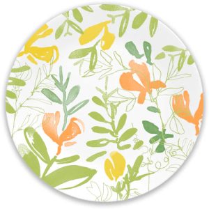 Corelle Dinnerware- Lightweight Contemporary Fruit 8.5 Salad Plate